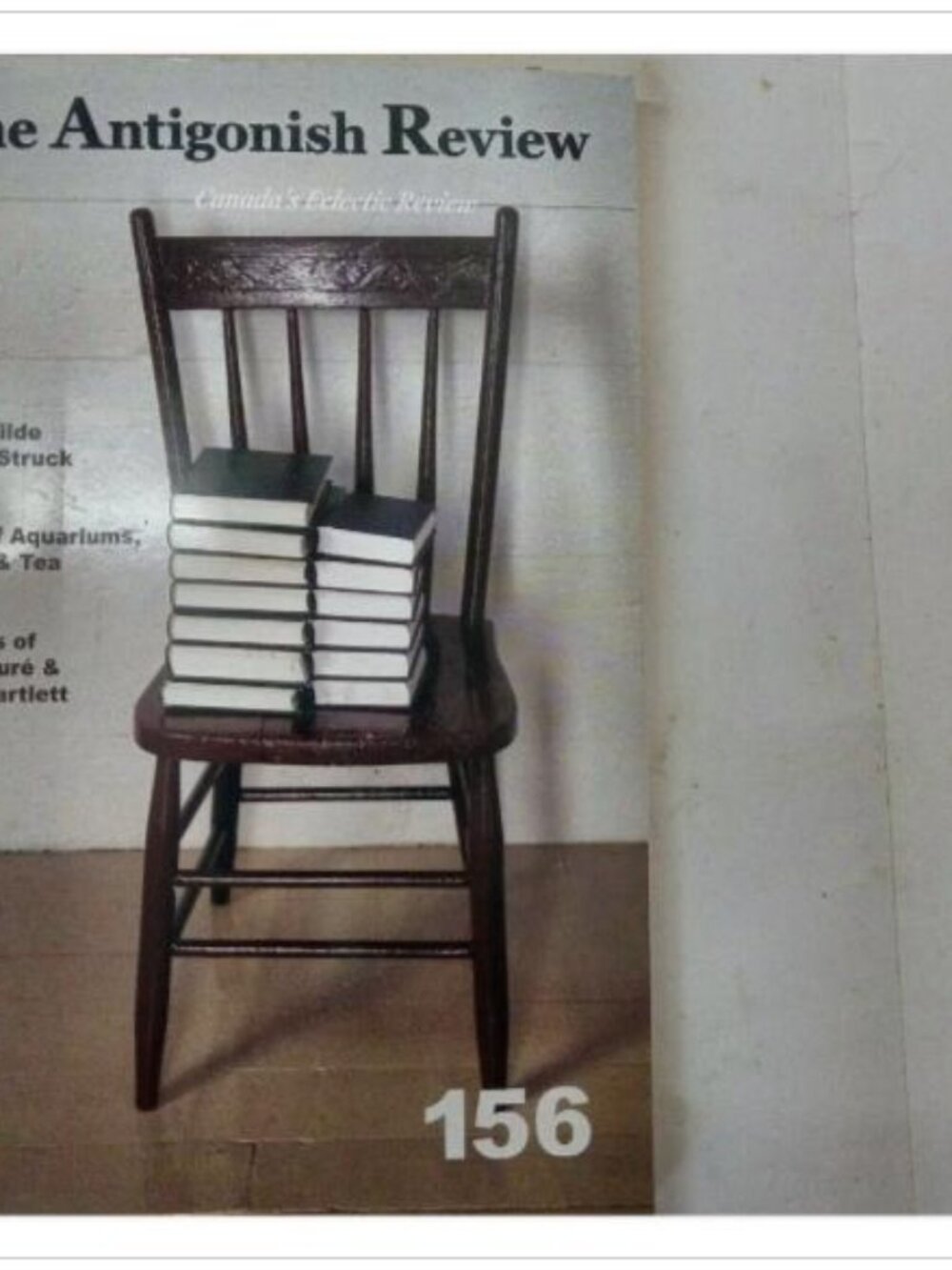 The Antigonish Review Canada's Eclectic Review Number 156 Winter 2009 PB
